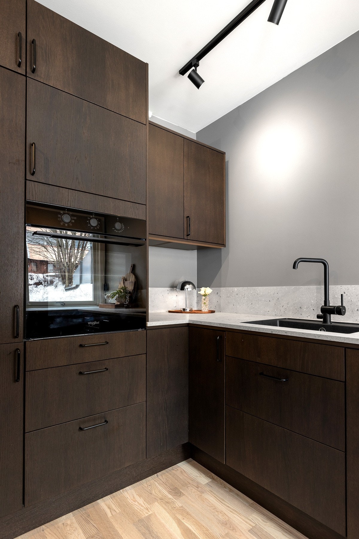 Innredningen er levert av Epoq og består av smarte, funksjonelle løsninger med god lagringskapasitet. Galleribilde