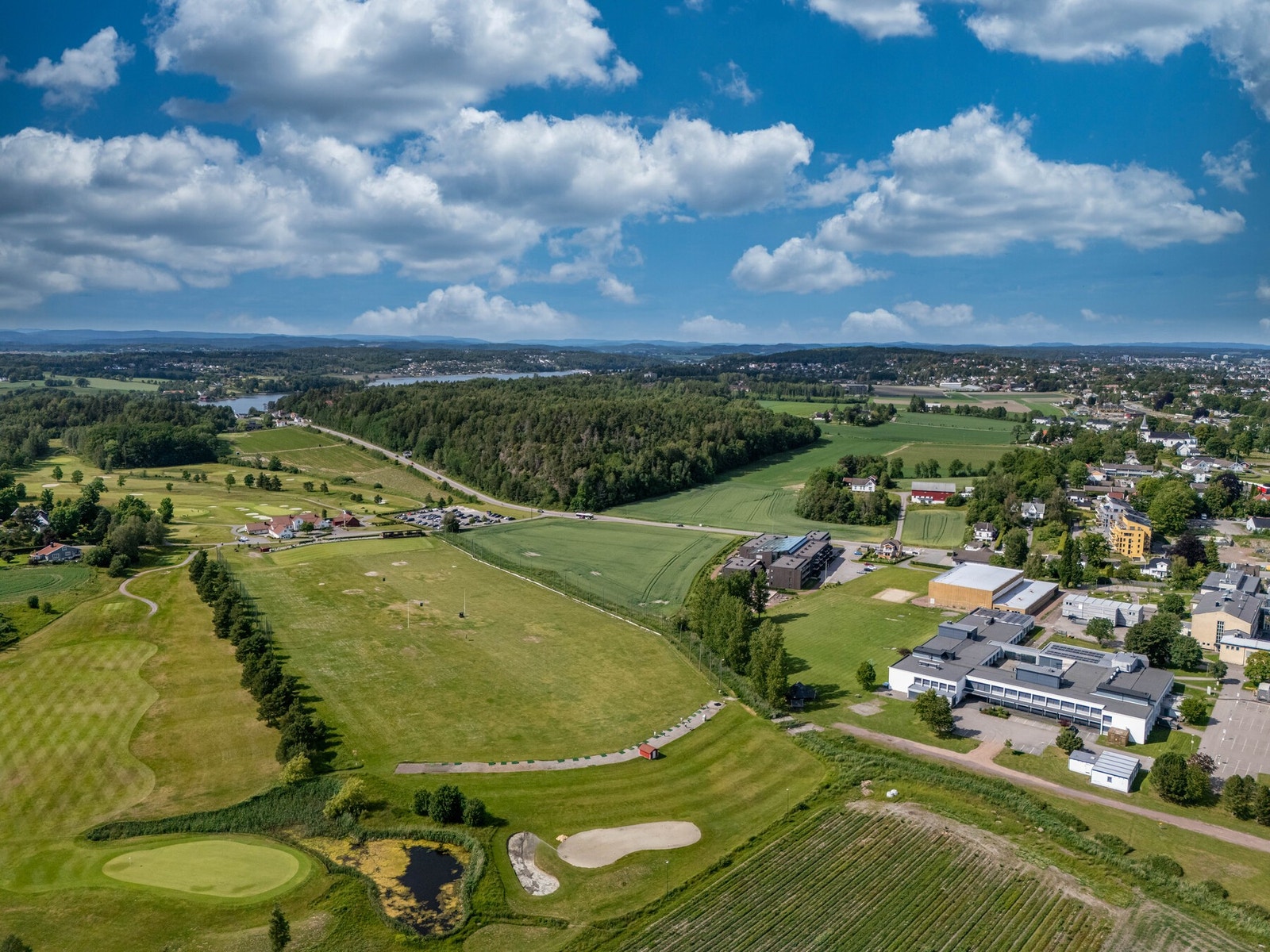 Golfbanen på Borgheim Galleribilde