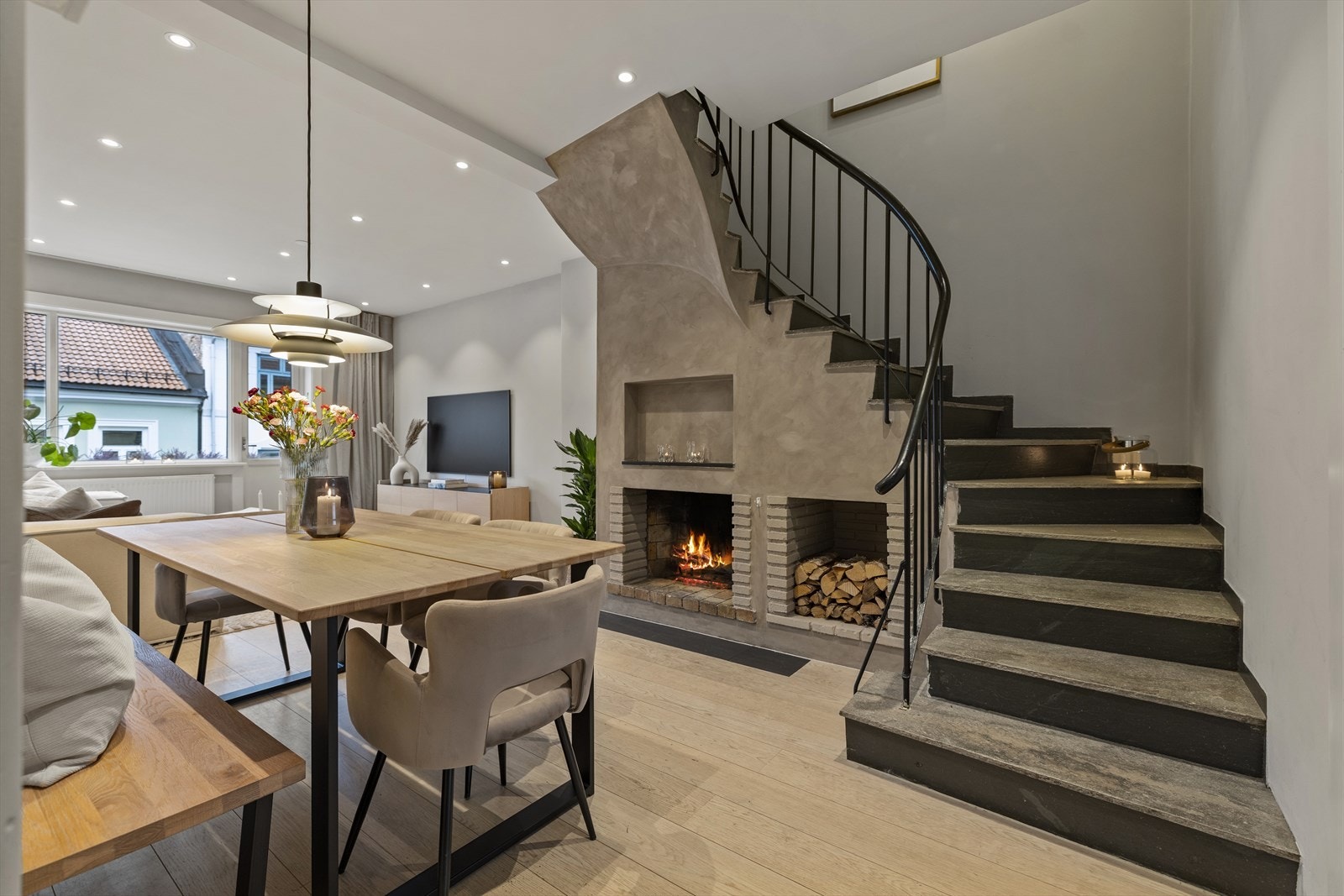 Velkommen til Thereses gate 14 - lekker leilighet med egen utleiedel. Galleribilde