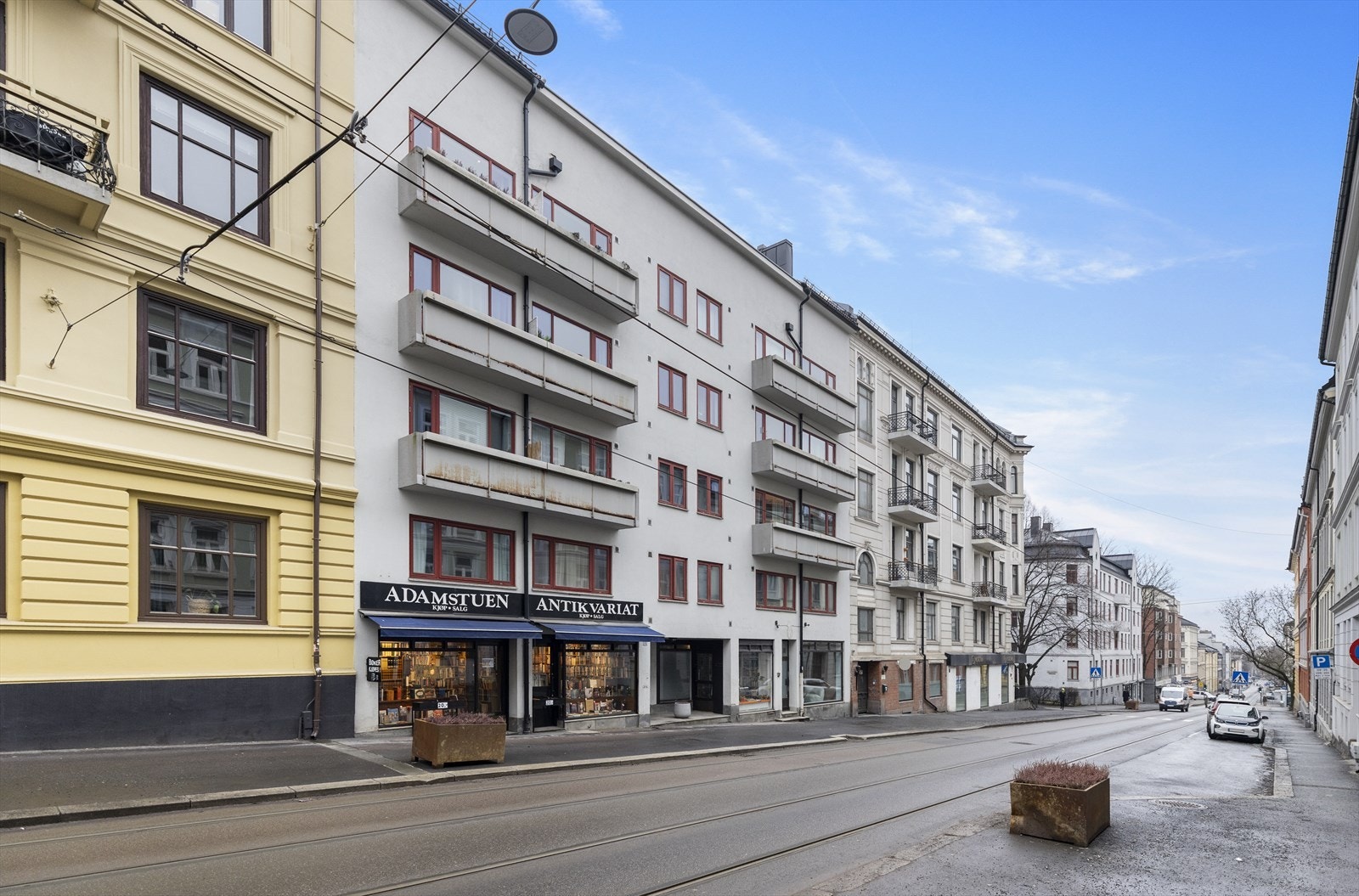 Bygget sett i retning Bislett. Galleribilde