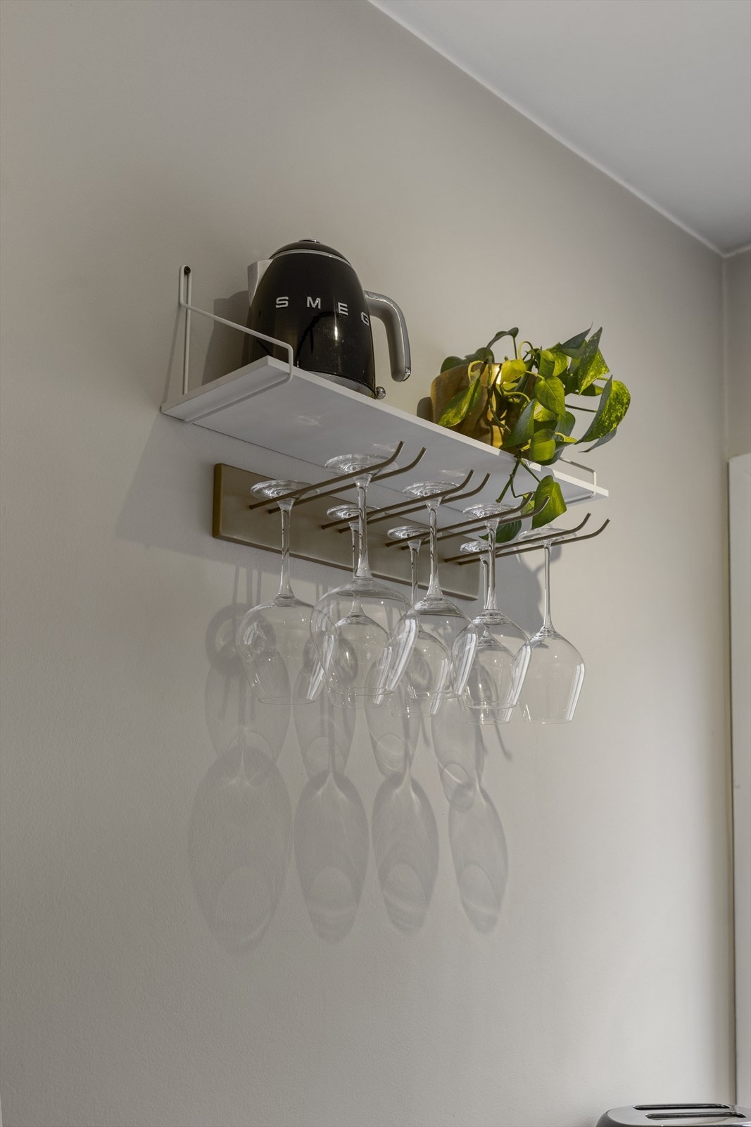 En fin detalj på kjøkkenet som setter prikken over i-en. Galleribilde