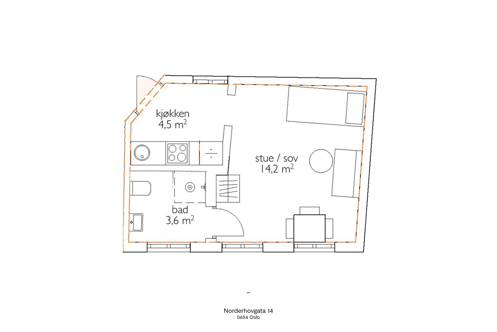 Plantegning. Galleribilde