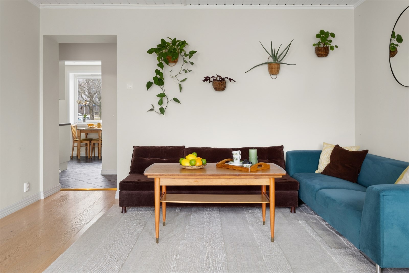 Gjennomgående og lys leilighet i rolige omgivelser Galleribilde