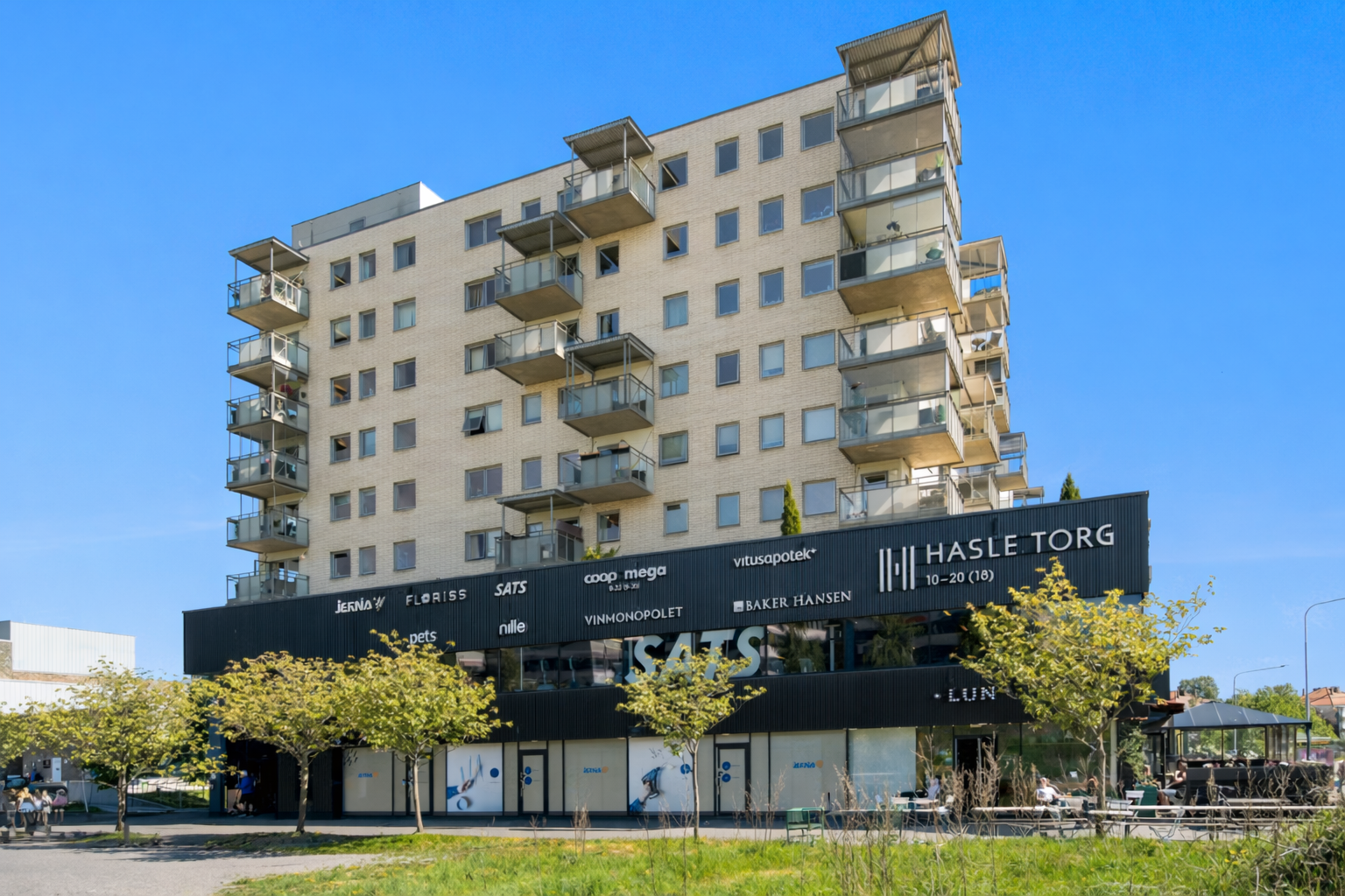 Hasle Torg Galleribilde