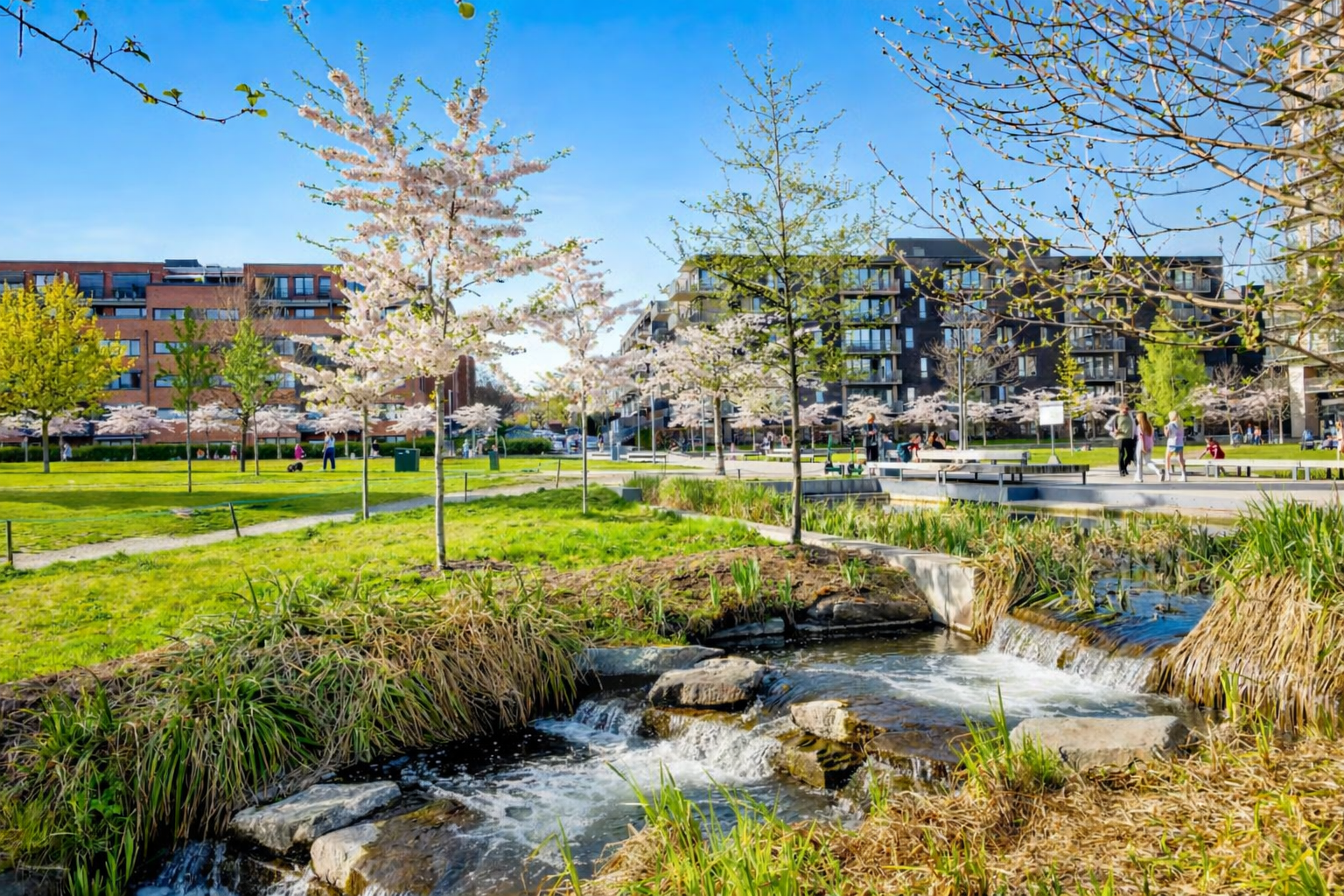 Marienfryd Park i nærheten Galleribilde