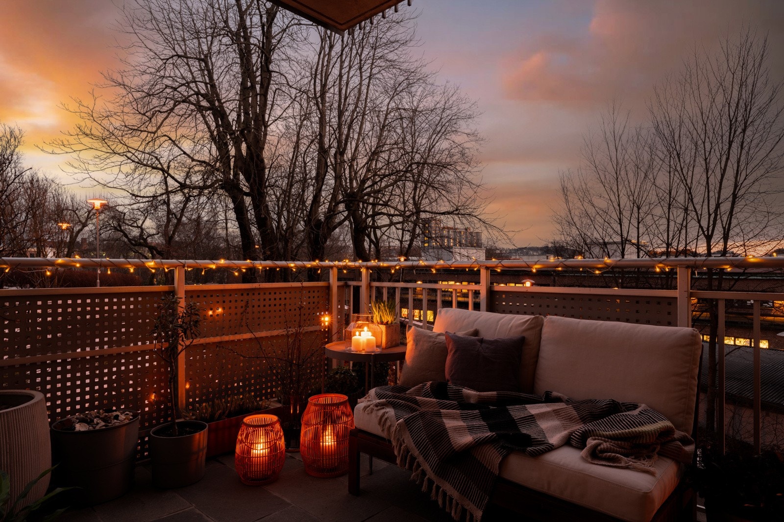 Kveldsbilde. Galleribilde