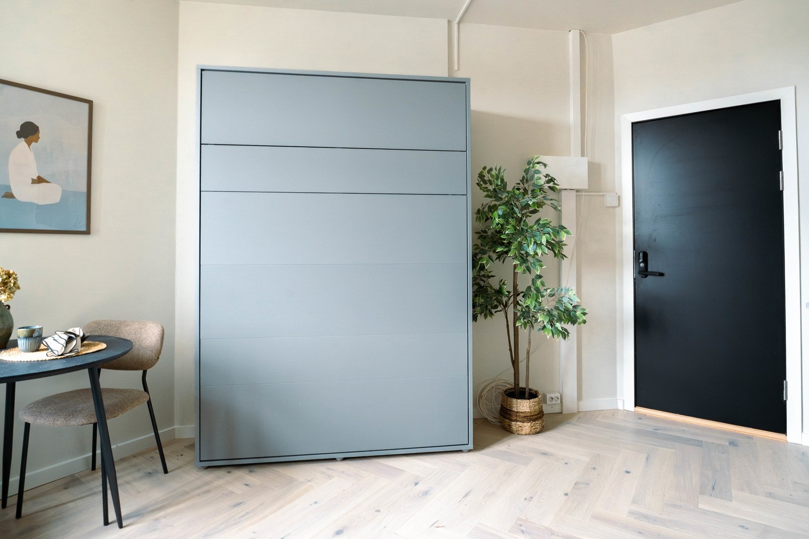 Delikat og praktisk skapseng medfølger boligen Galleribilde