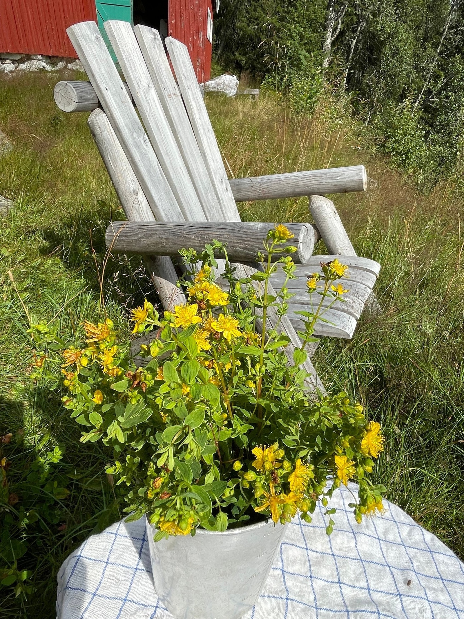 Solide utemøbler Galleribilde