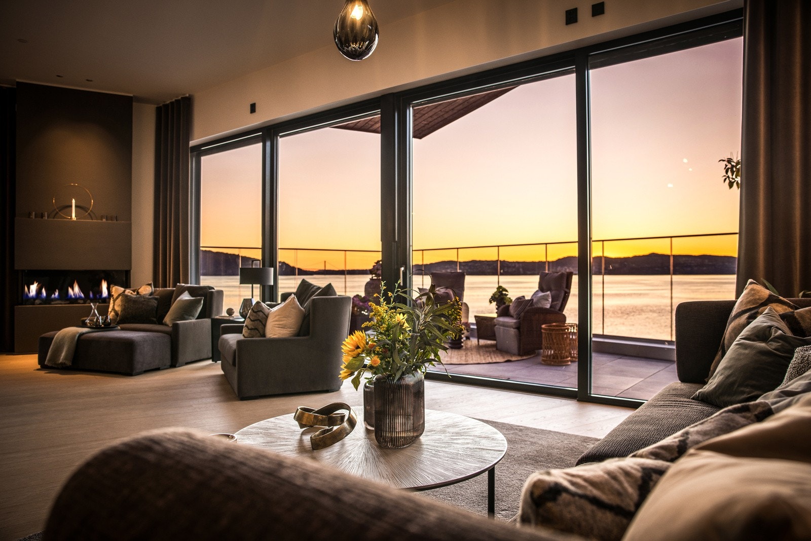 - Gasspeisen gir lun stemning på kjølige kvelder - Galleribilde