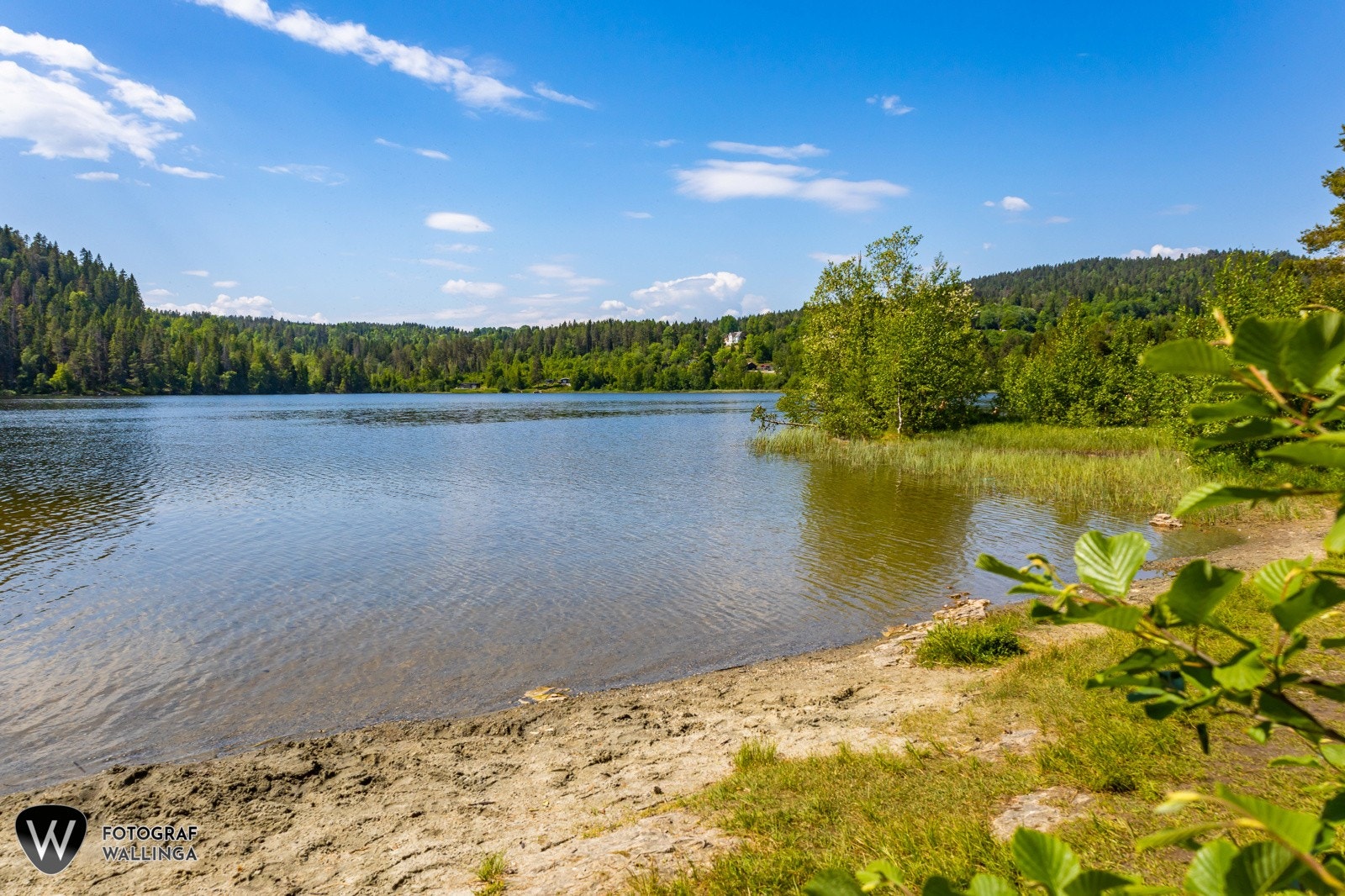 Stordammen med fine bademuligheter. Galleribilde