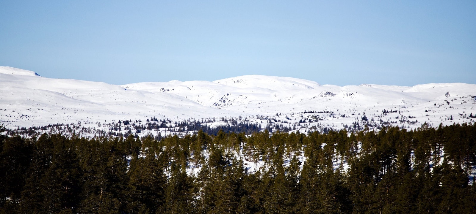 Praktfull og langstrakt utsikt mot Store Ble. Galleribilde