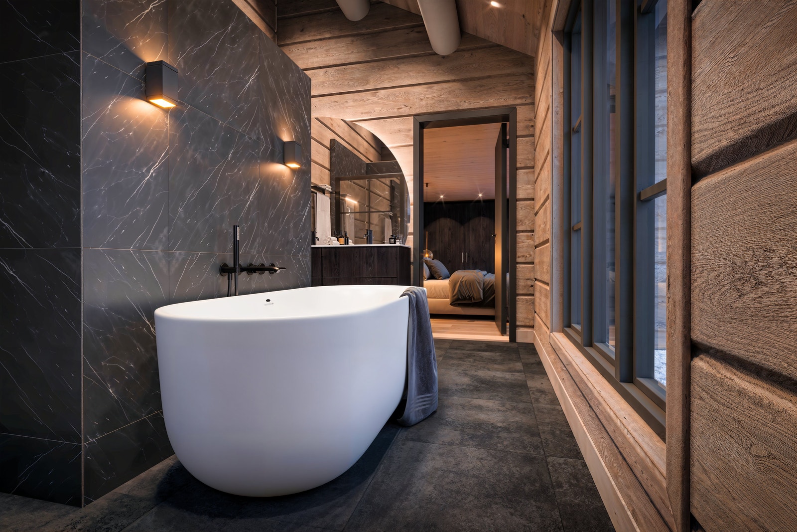 Lekker hoved suite / master soverom! Galleribilde