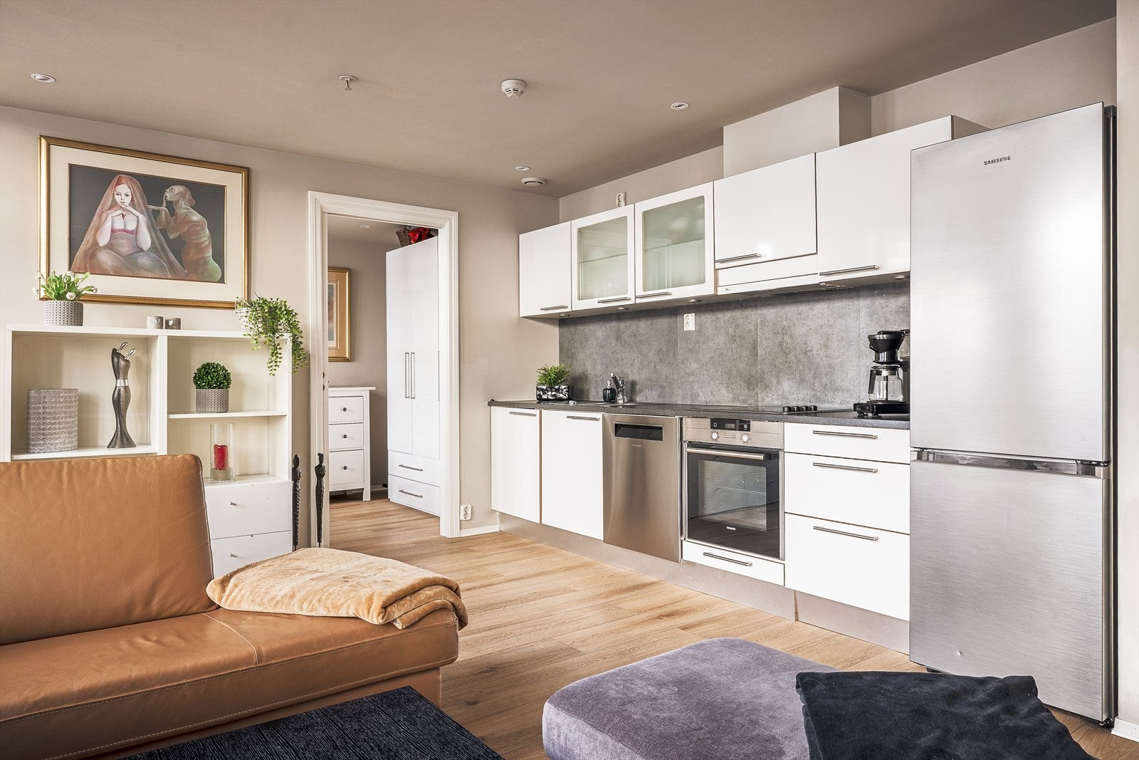 En praktisk 2-roms leilighet med helt fantastisk beliggenhet i Bergen sentrum Galleribilde