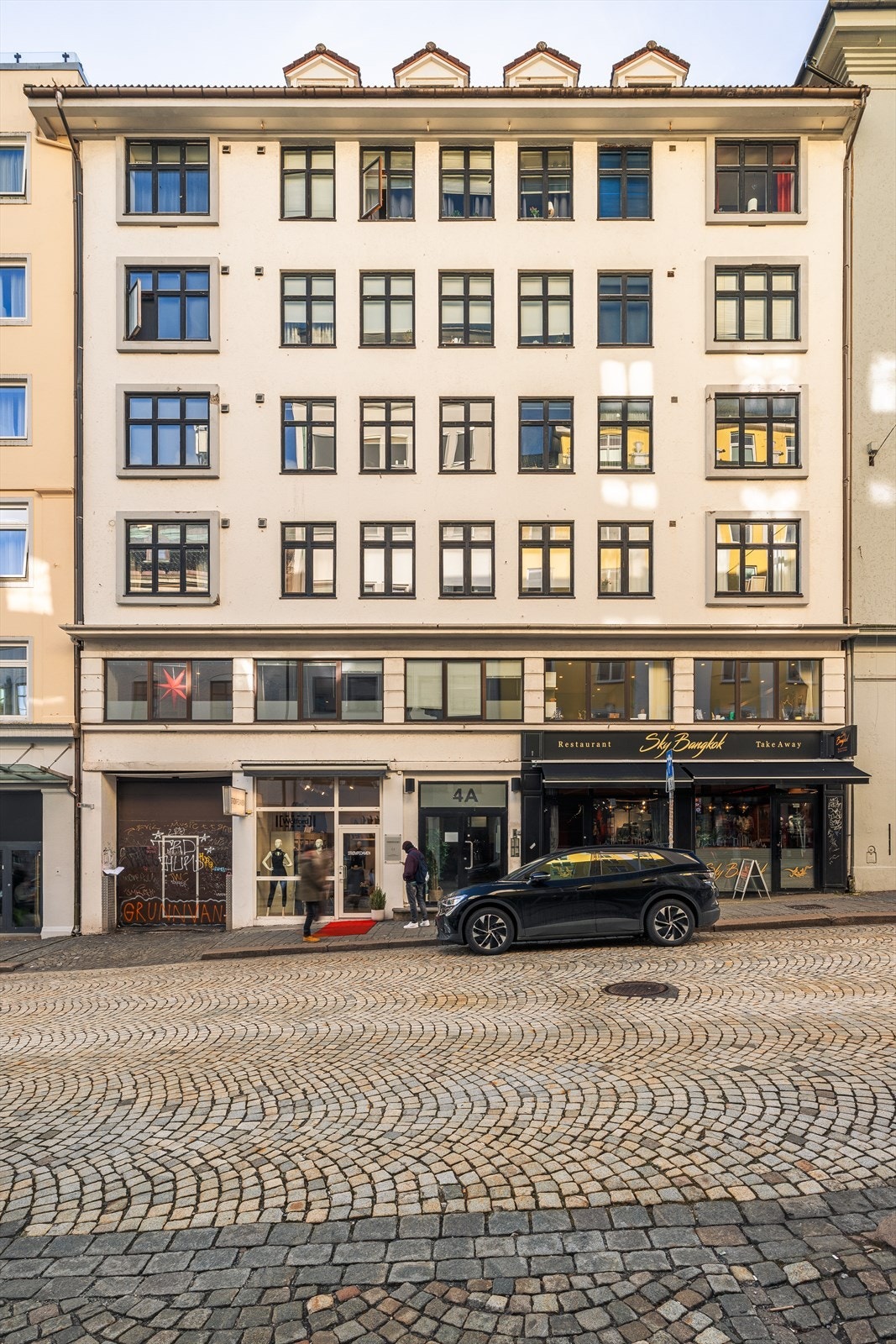 Her er man bare et steinkast unna Torgallmeningen Galleribilde