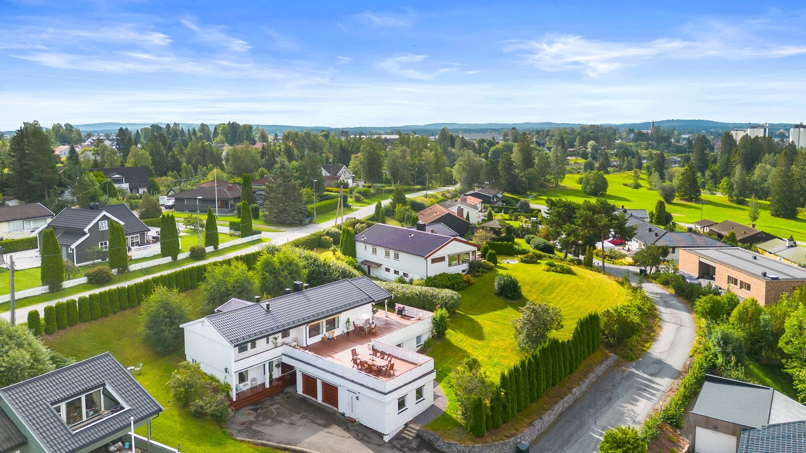 Med en terrasse på 166 kvm! Galleribilde