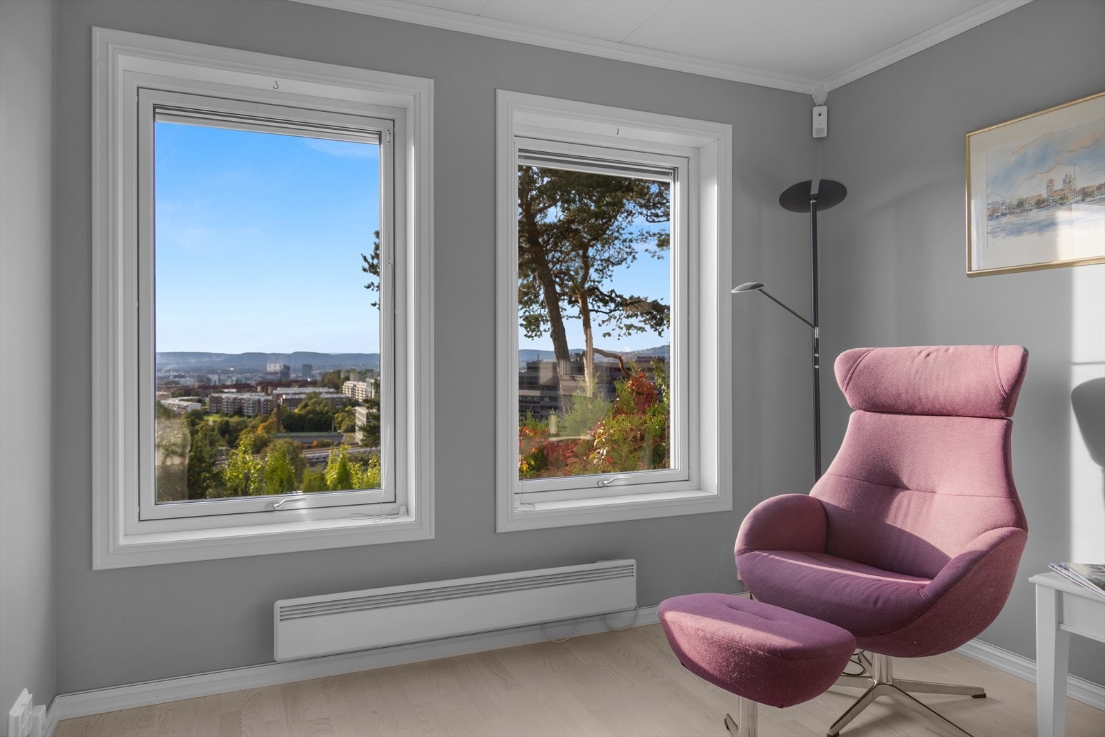 Her er det plass til en hyggelig lesekrok. Galleribilde