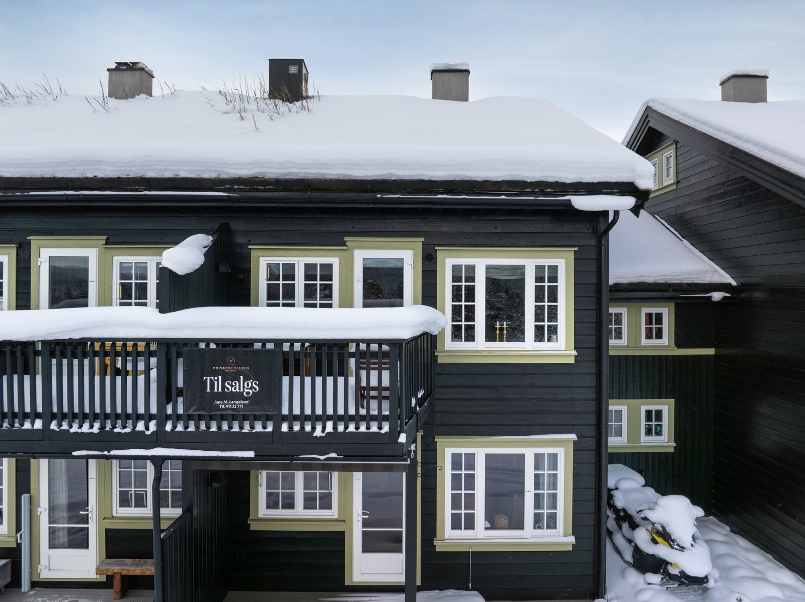 Leiligheten går over 2 plan Galleribilde