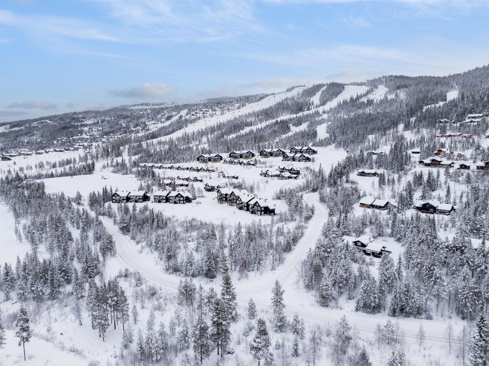 Meget attraktiv beliggenhet - ski ut/inn til Nesfjellet Alpin og til milevis med langrennsløyper Galleribilde