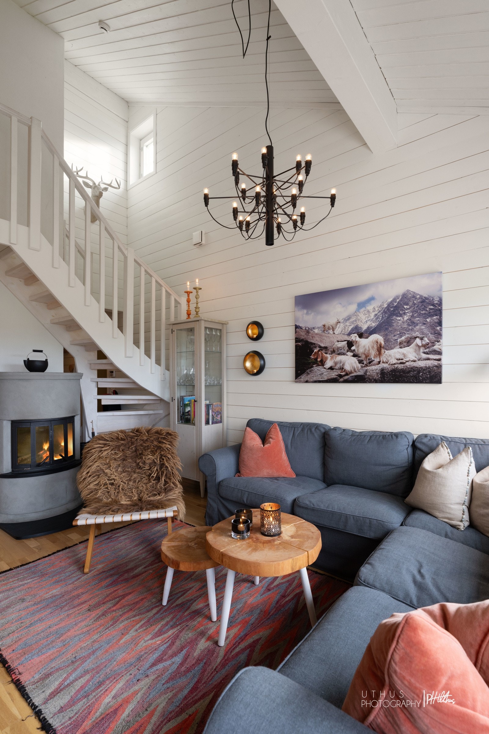 Peisovn som varmer godt på de kalde vinterdagene Galleribilde