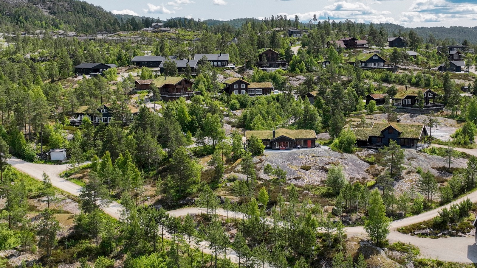 Uteområde. Galleribilde