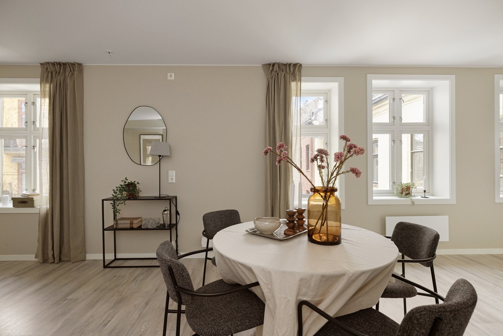 Velkommen til Leirfallsgata 8B presentert av Nordvik v/Marcus Egeland. Foto: Magne Risnes Galleribilde