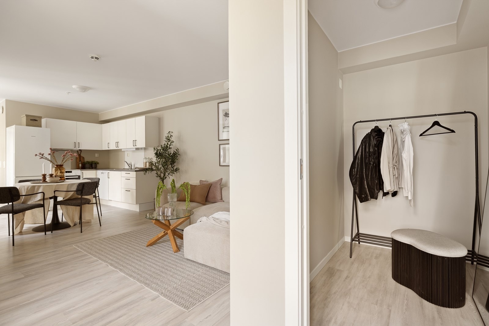 Leiligheten har en romslig, innvendig bod. Galleribilde