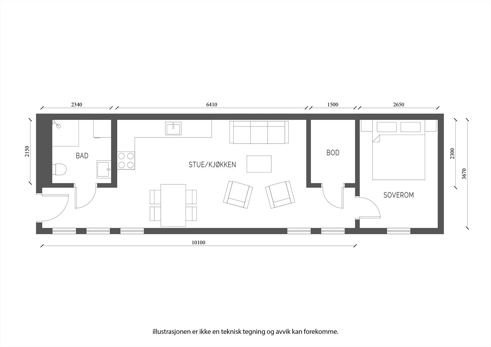 Plantegning. Galleribilde