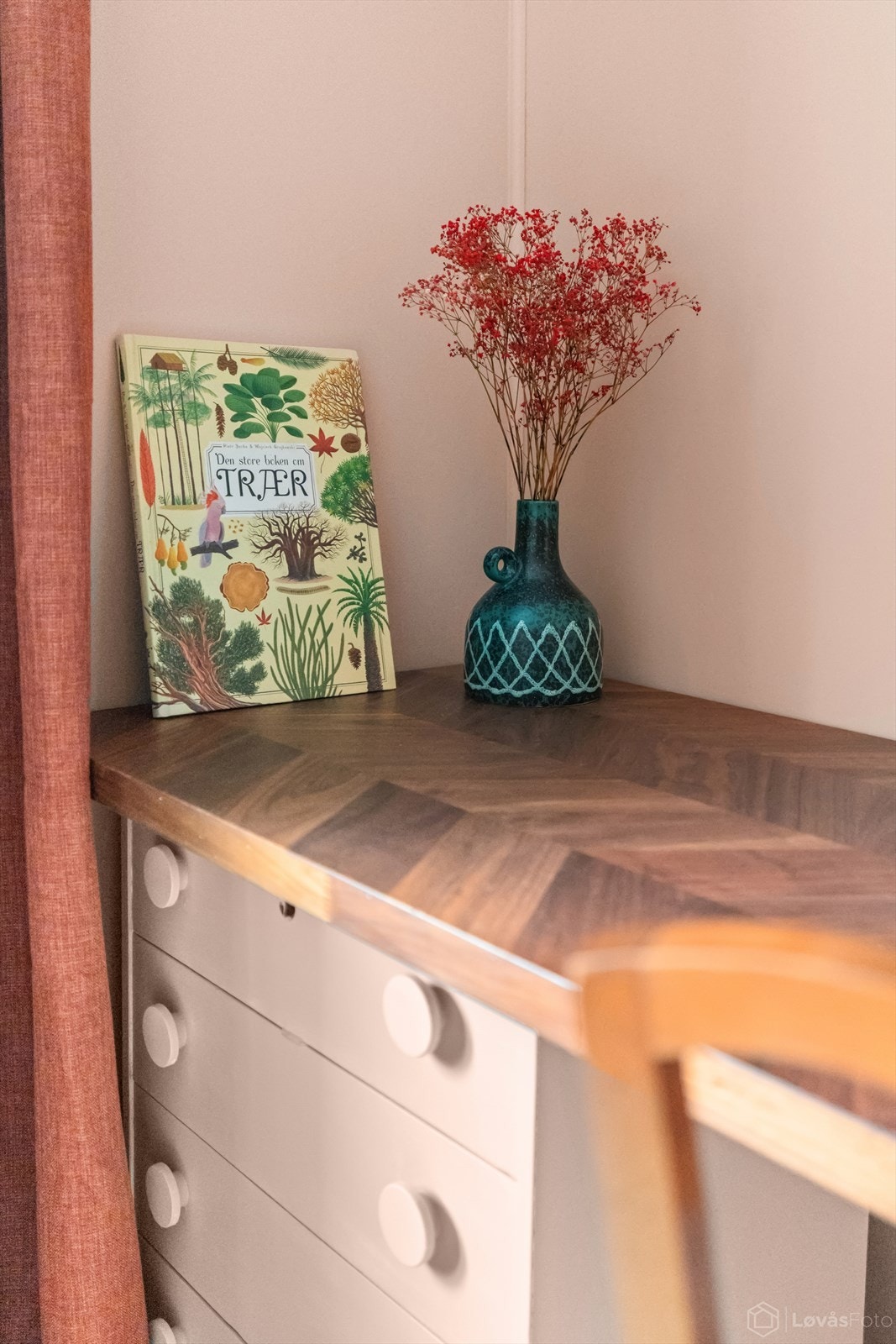 Detalj fra soverommet. Galleribilde