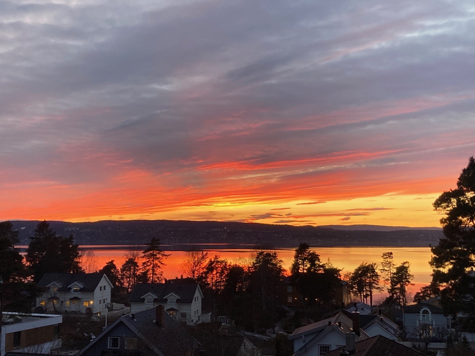 Selgers private sommerbilder - Solnedgang. Galleribilde