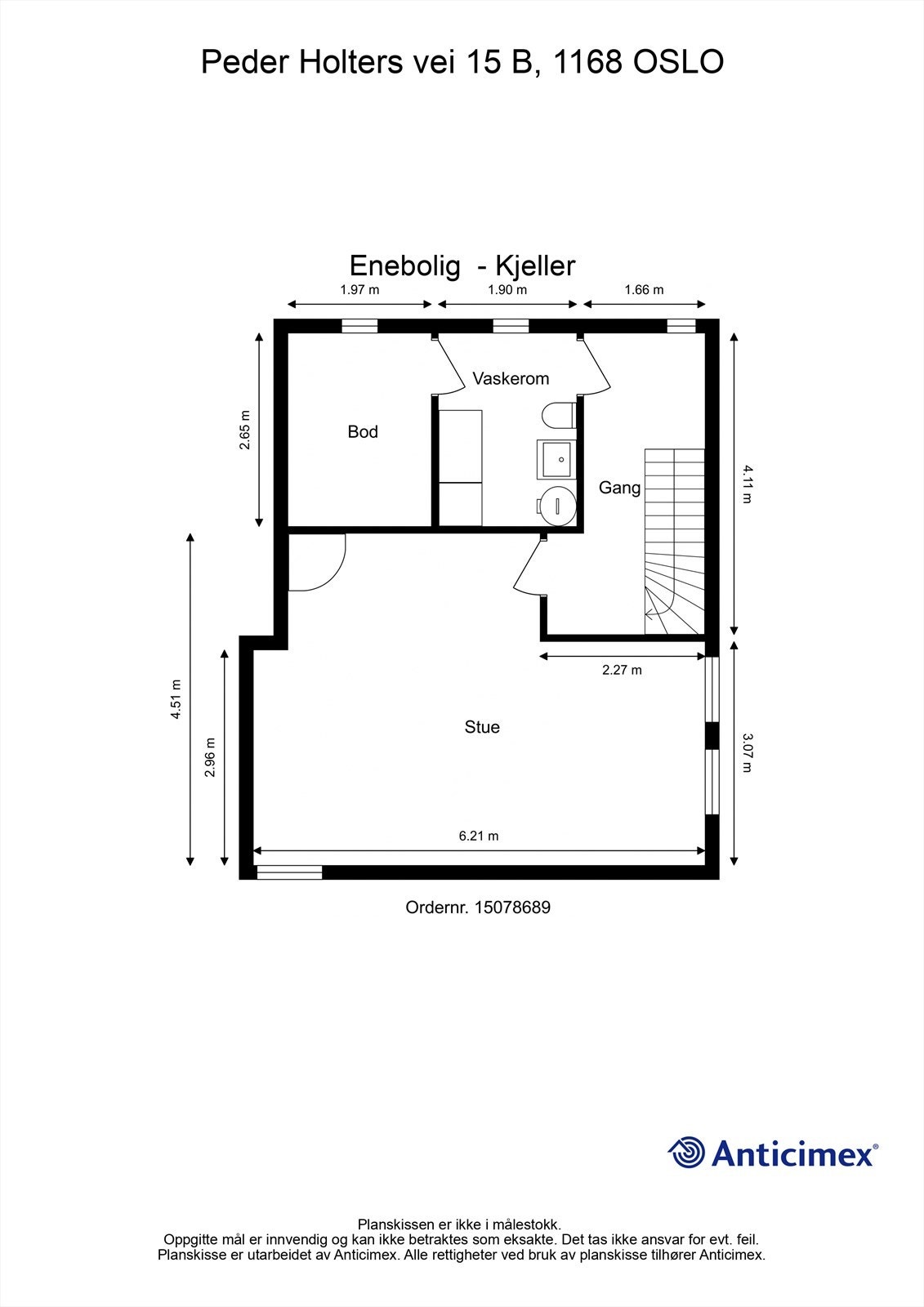 Plantegning U. etasje. Galleribilde