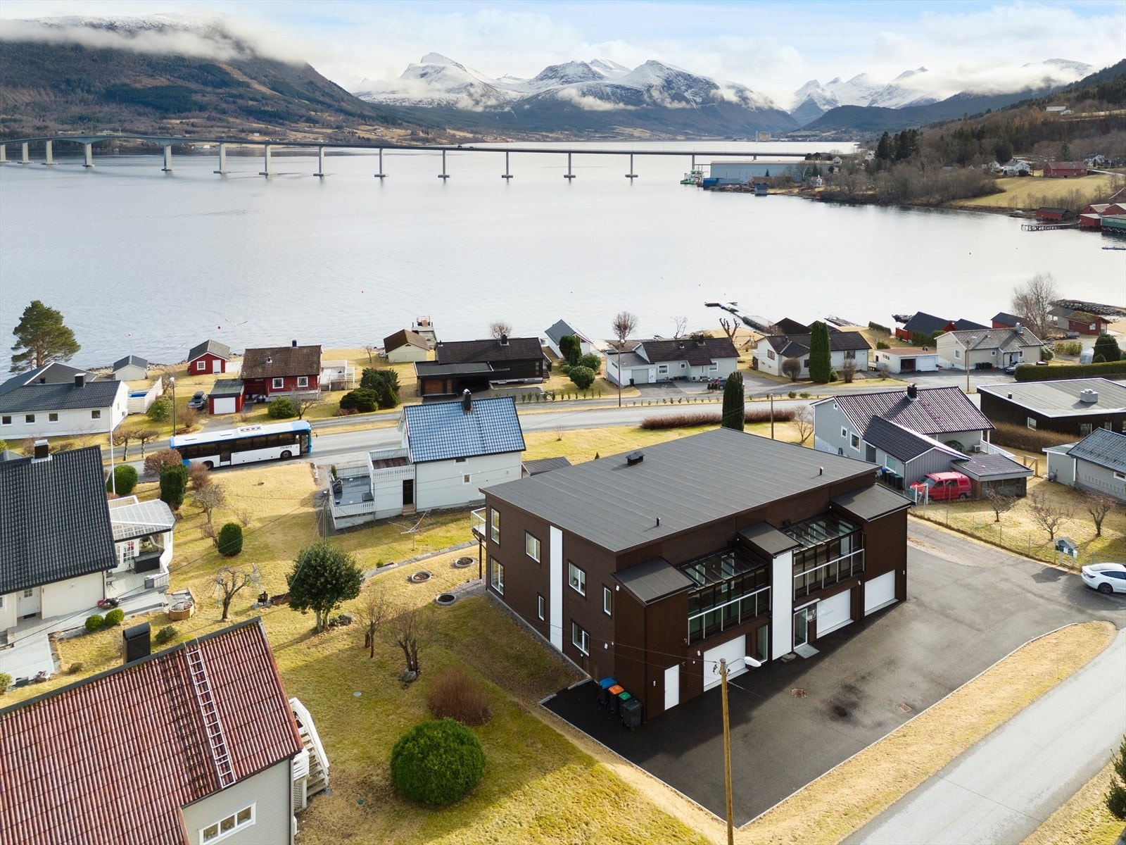 Dronebilde Galleribilde