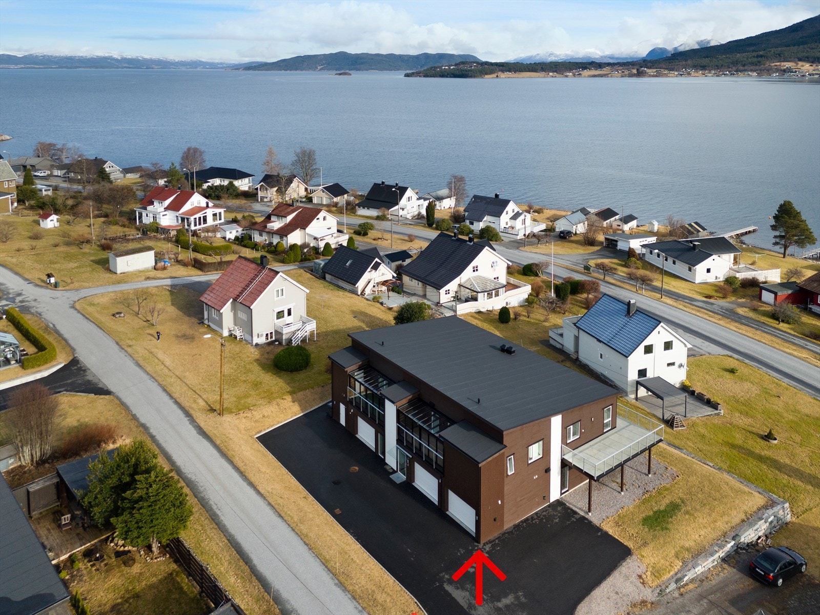 Dronebilde Galleribilde