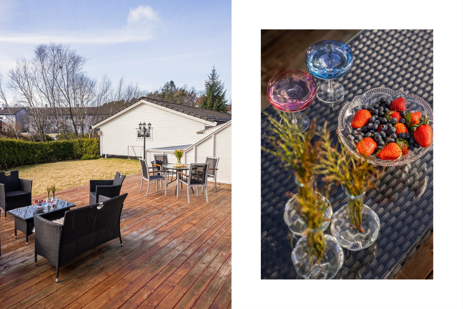 Her er det god plass til å nyte fine dager utendørs. Galleribilde