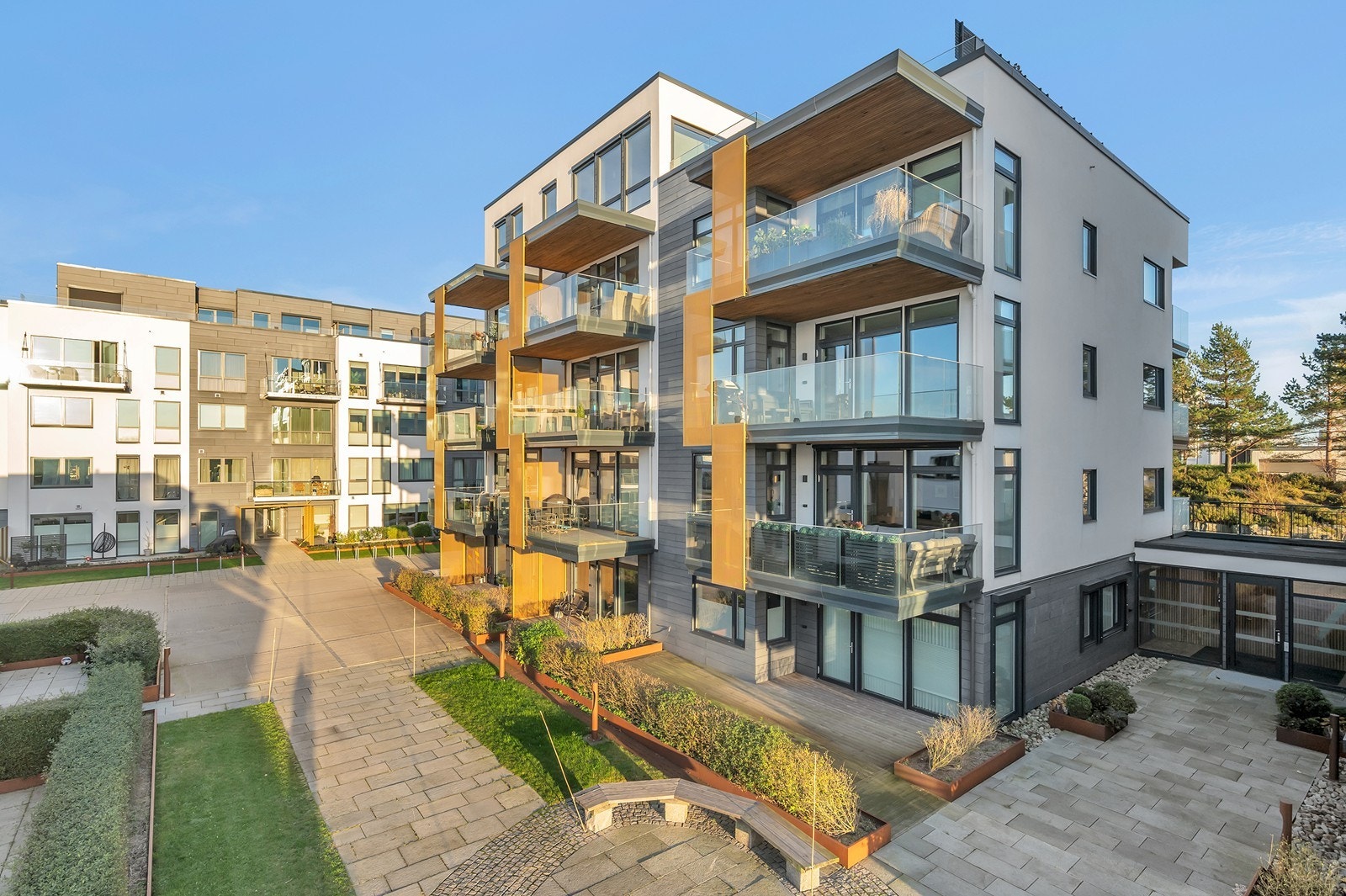 Utvendig fasade. Galleribilde