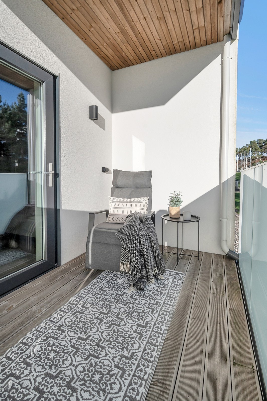 Perfekt sted å nyte morgenkaffen. Galleribilde