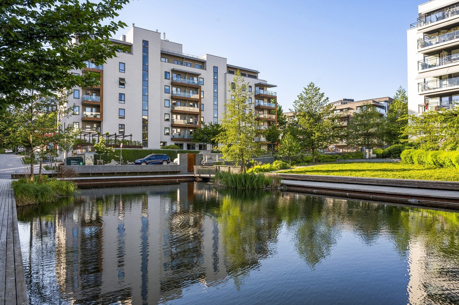 Ensjø har utviklet seg til en moderne og grønn bydel med en urban puls. Galleribilde