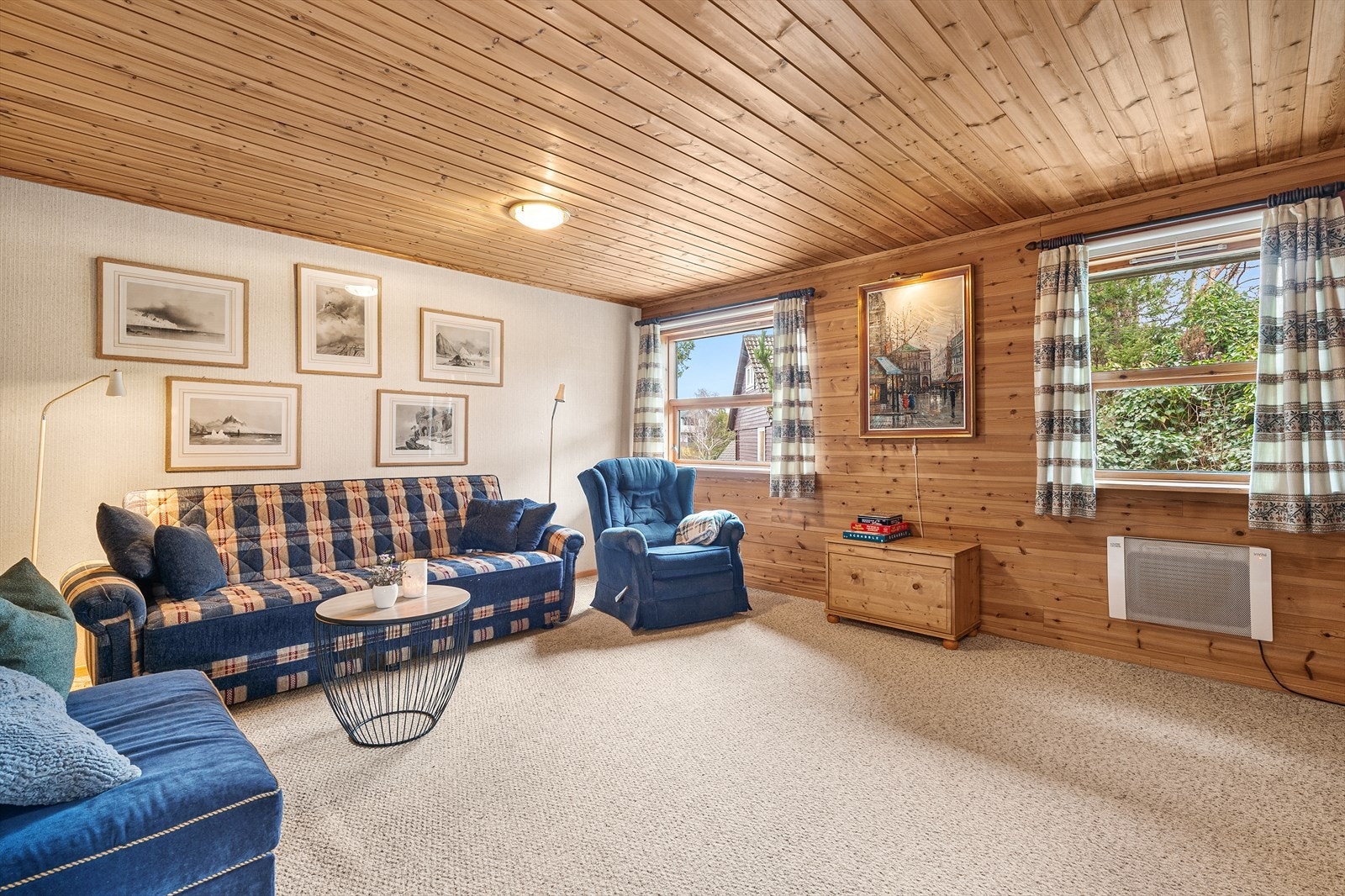 TV-stue Galleribilde