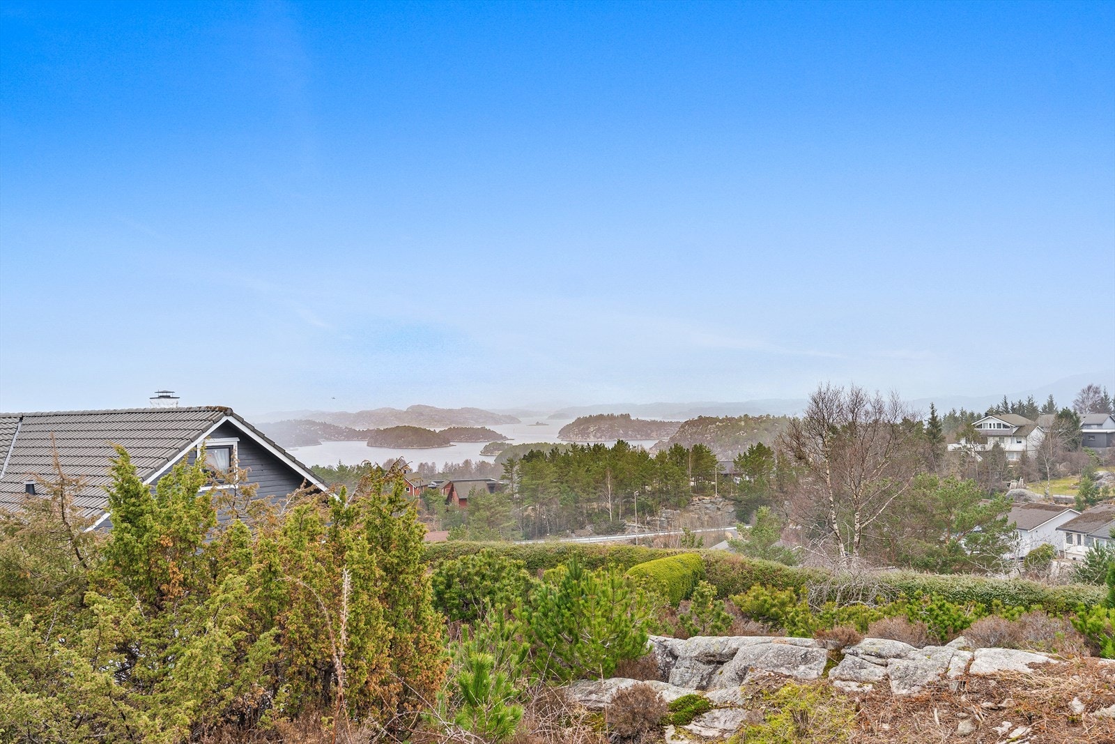 Flott utsikt fra eiendommen Galleribilde