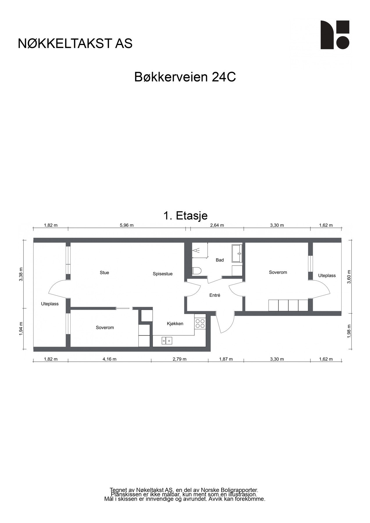 Plantegning. Galleribilde