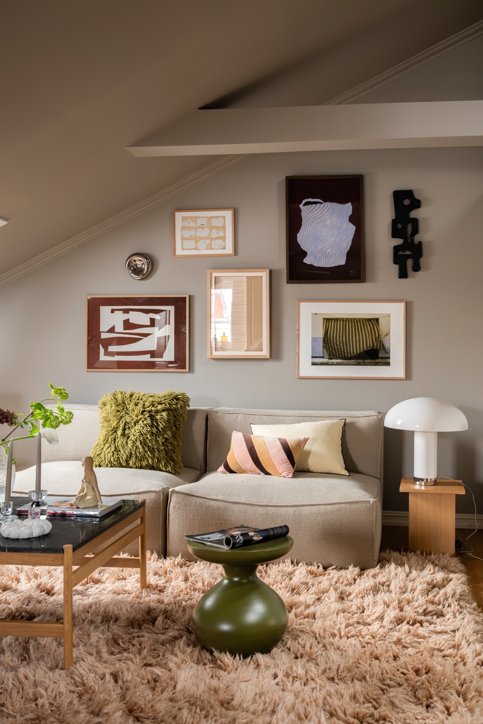 Leiligheten har et gulvareal på totalt ca. 123m². Galleribilde