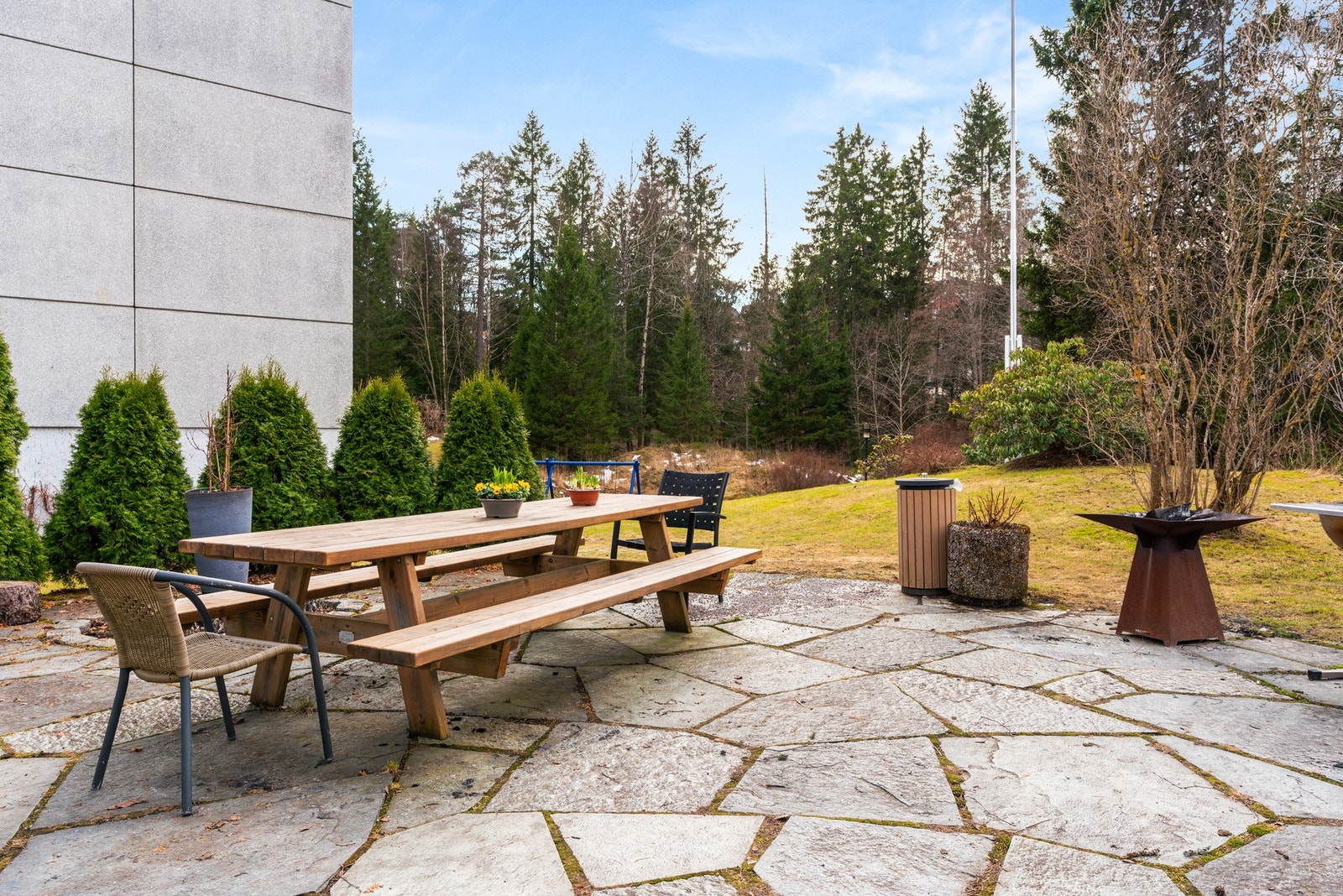 Borettslaget har flotte fellesområder til glede for beboerne Galleribilde