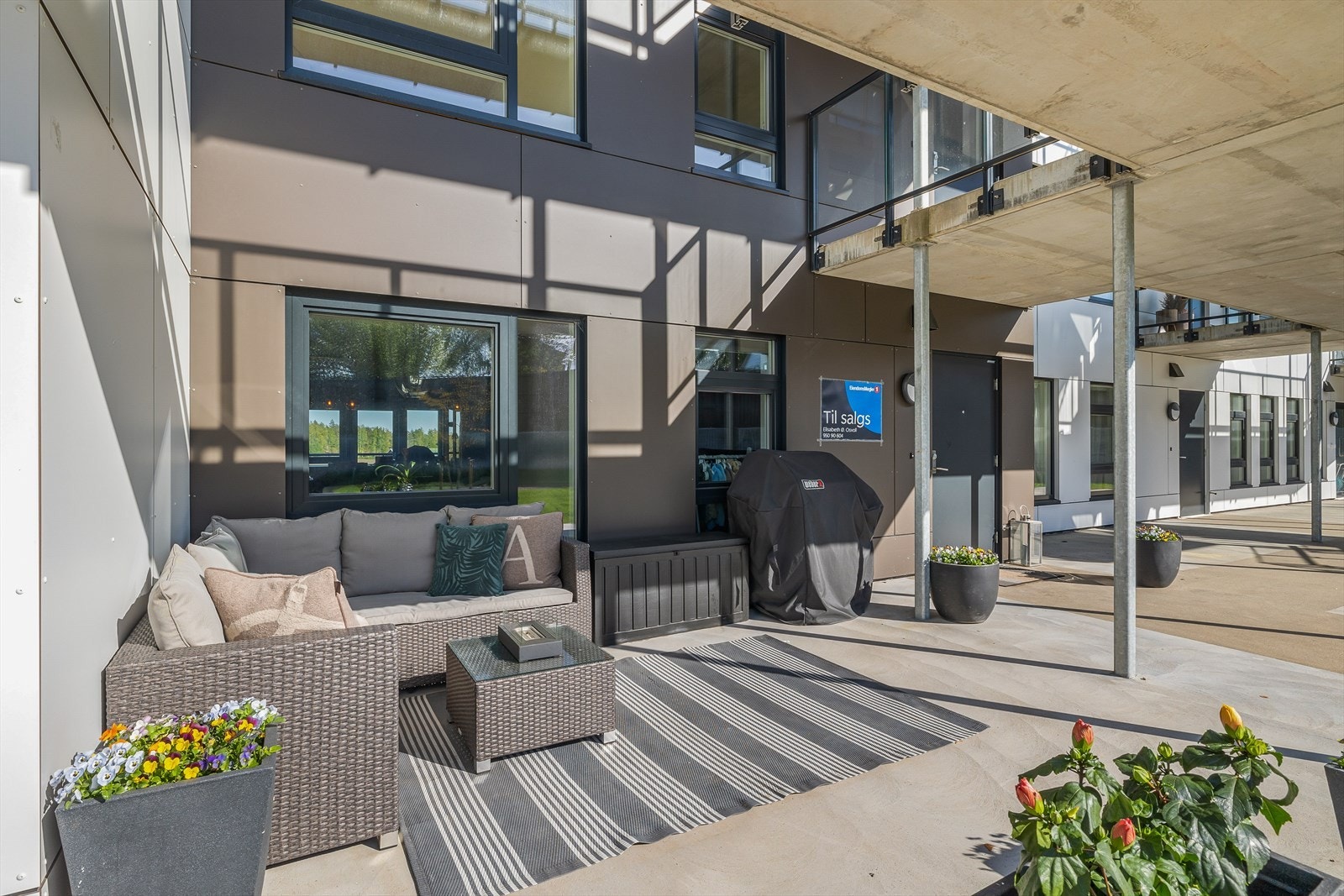 Lingelemveien 95 er en delikat og lekker leilighet beliggende i 1. etg. Galleribilde