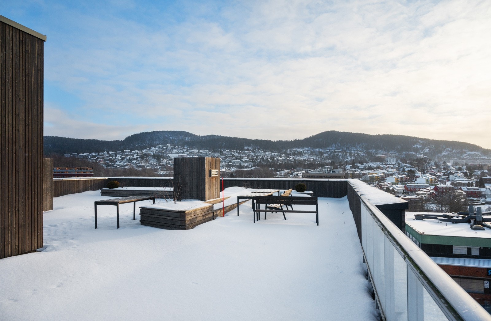 Her er det gode solforhold og fin utsikt. Galleribilde