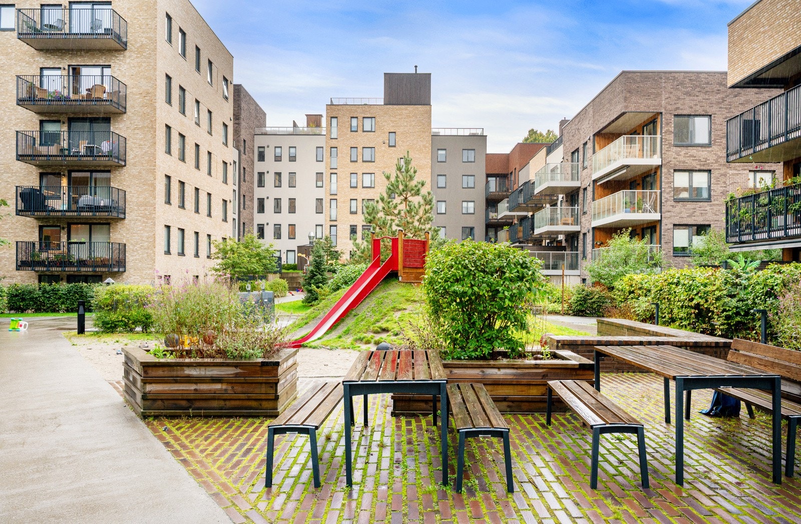 Dette er et veldrevet og hyggelig borettslag med 154 leiligheter. Galleribilde