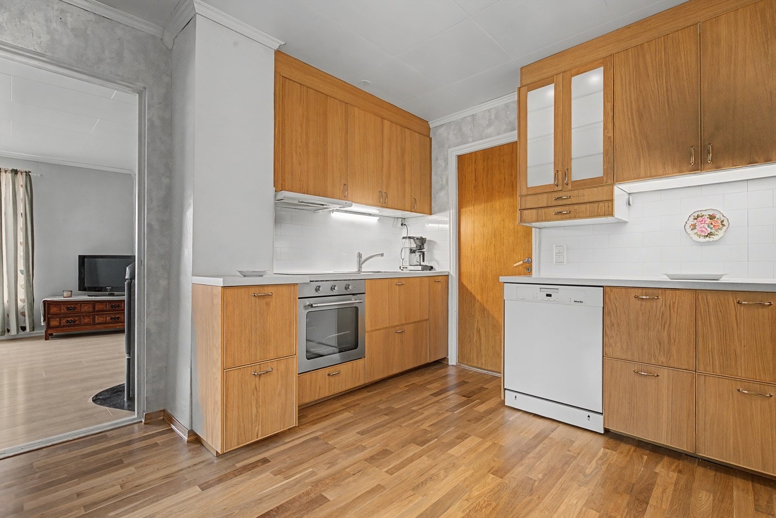 Et romslig kjøkken Galleribilde