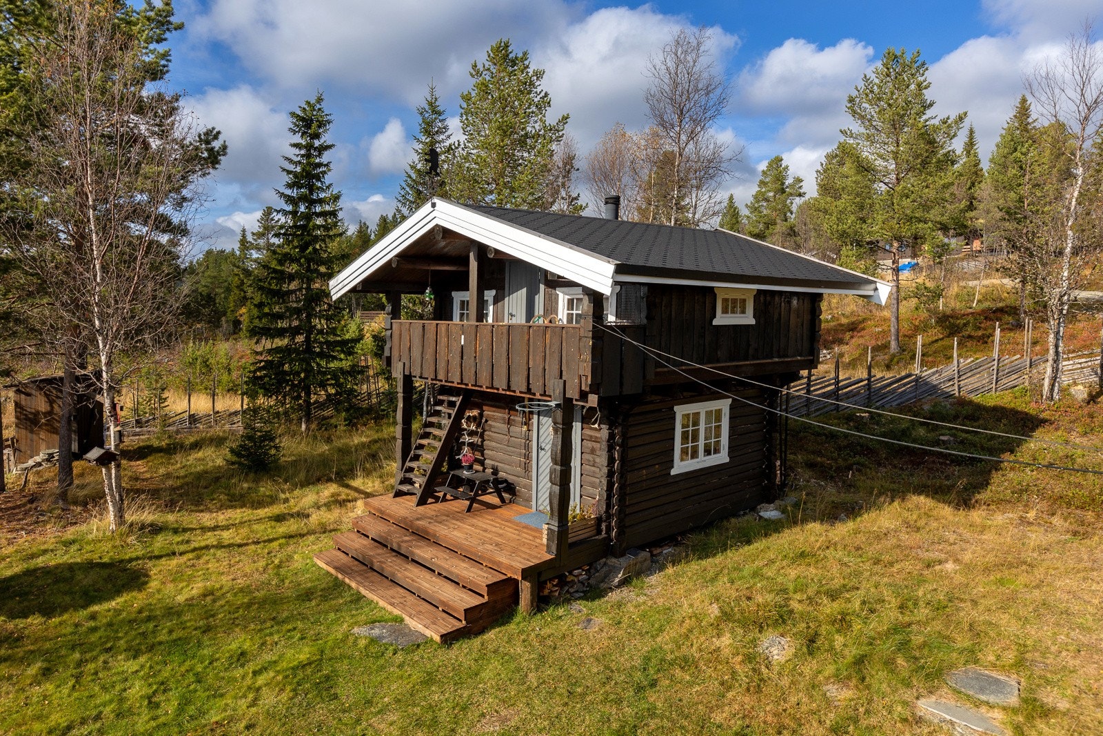 Annekset byr på ekstra plass - perfekt for større familier eller om man får besøk av gjester. Galleribilde