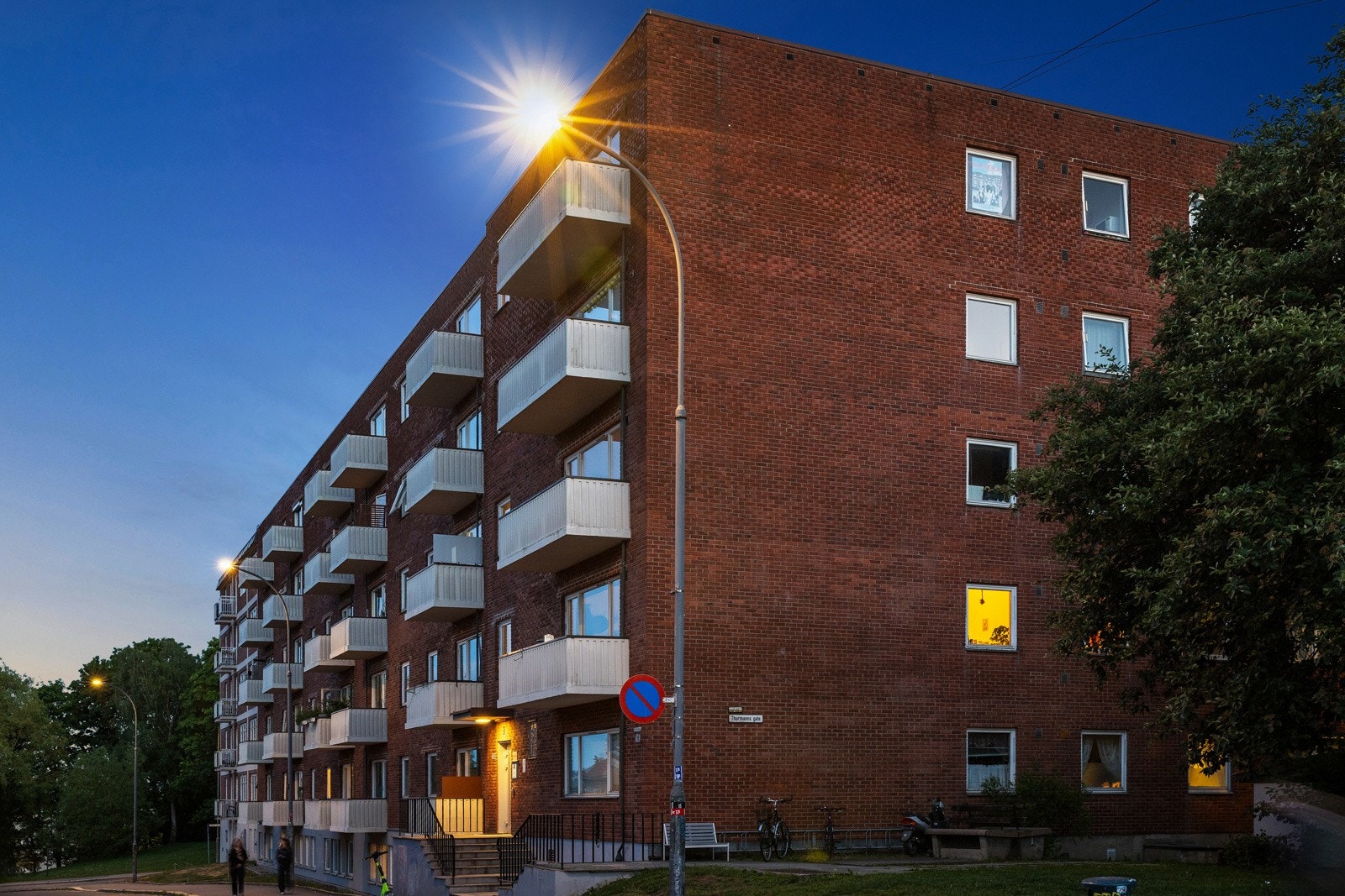 Kveldsbilde. Galleribilde