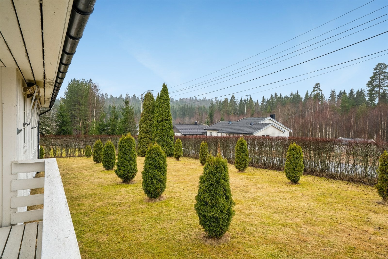 Utenfor hovedsoverom er en liten luftebalkong. Galleribilde