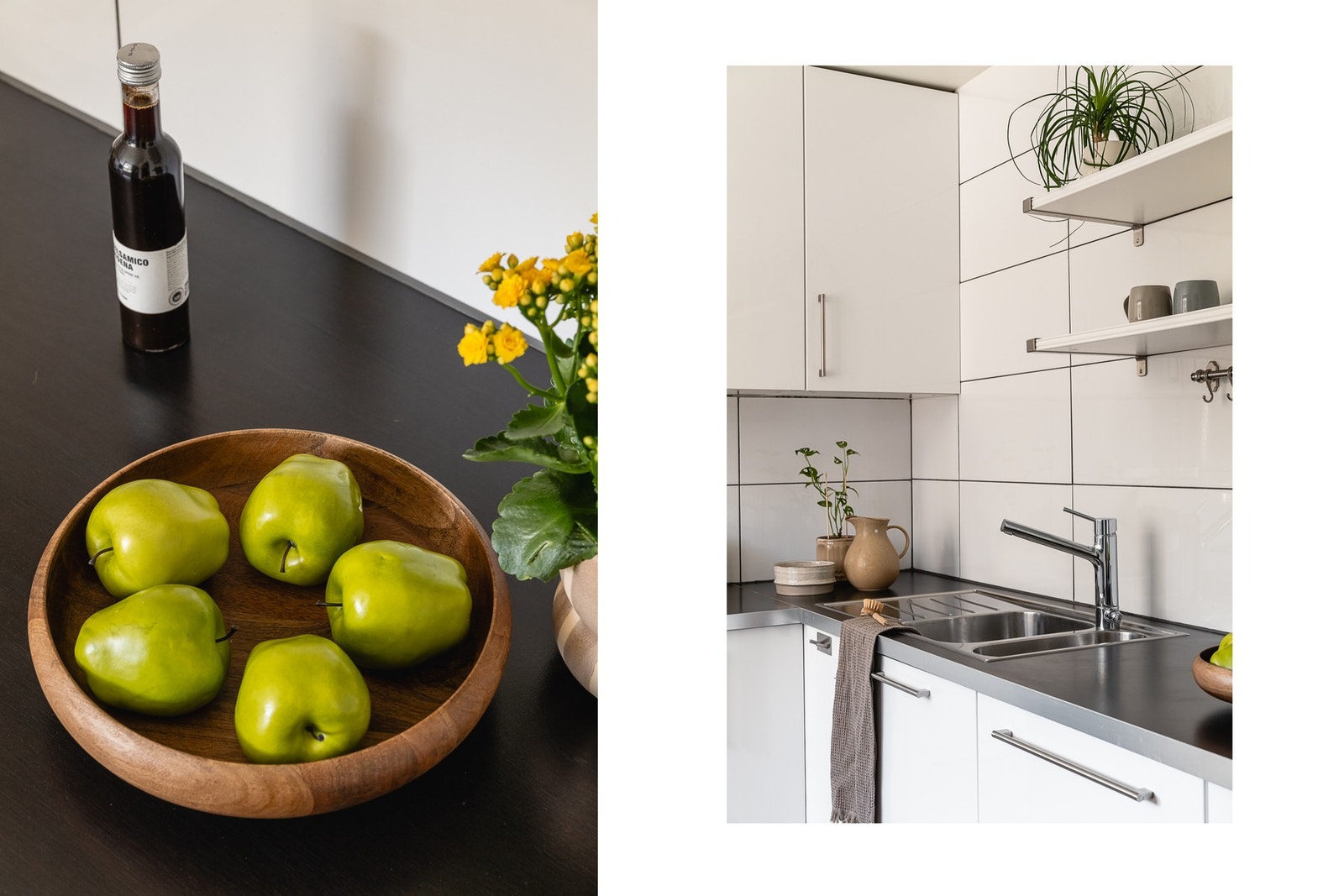 Av integrerte hvitevarer er det induksjonsplatetopp, stekeovn og oppvaskmaskin. Galleribilde