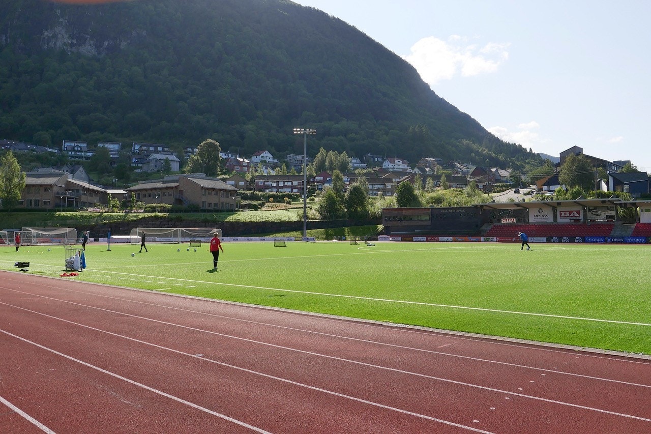 Nabolaget ligger flott plassert like ved Arna idrettspark. Galleribilde